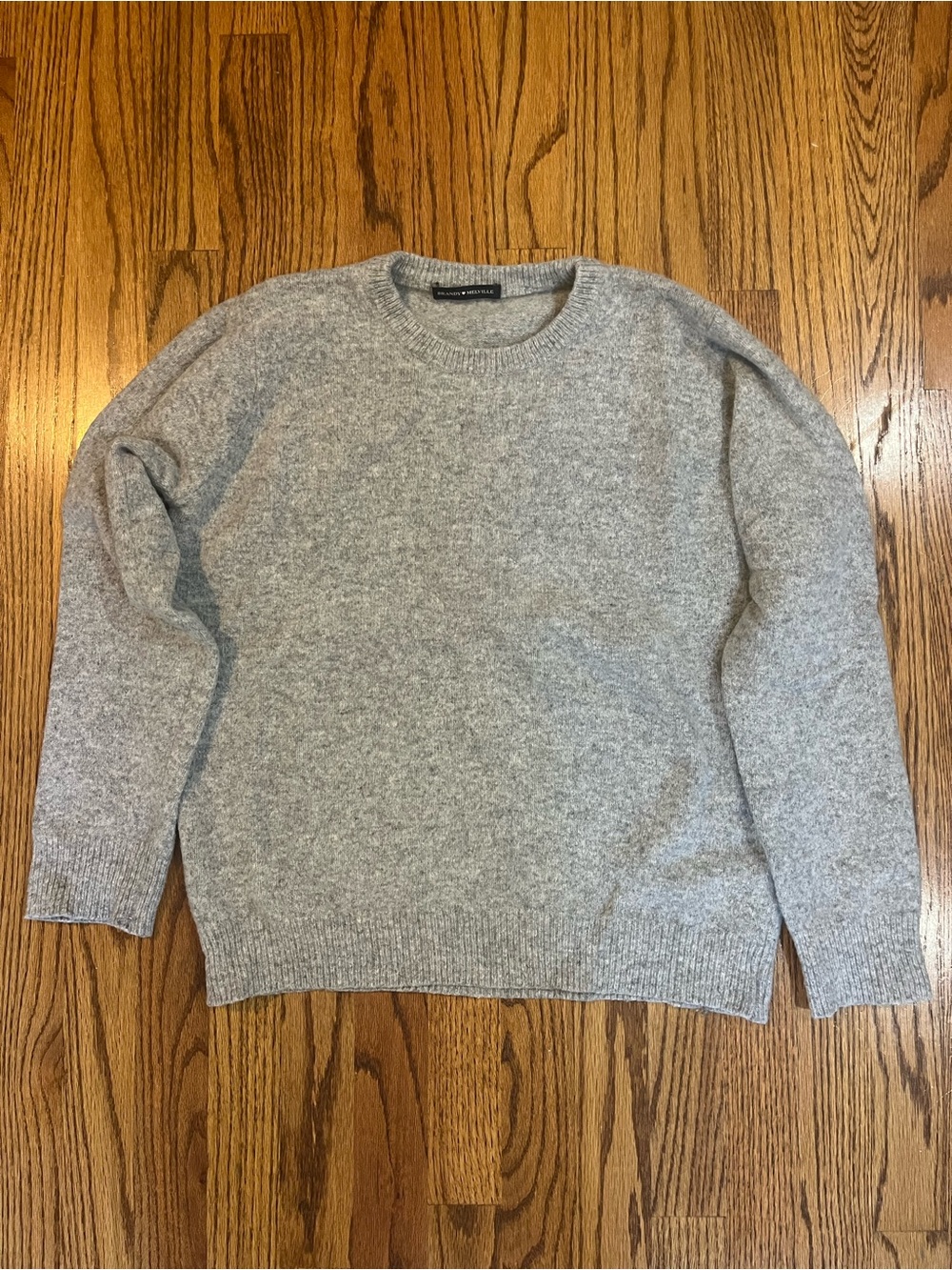 Brandy Melville Heather Gray Crewneck Sweater
